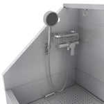 Shelandy Pet Bathtub dog wash station - Electrical - stainless steel